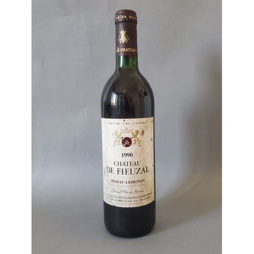 Vends Bouteille De Vin Château De Fieuzal, Pessac Léognan, 1990.