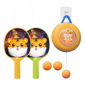 Ensemble De Table D'entraînement De Tennis, De Balles De Ping-Pong Et De Raquettes