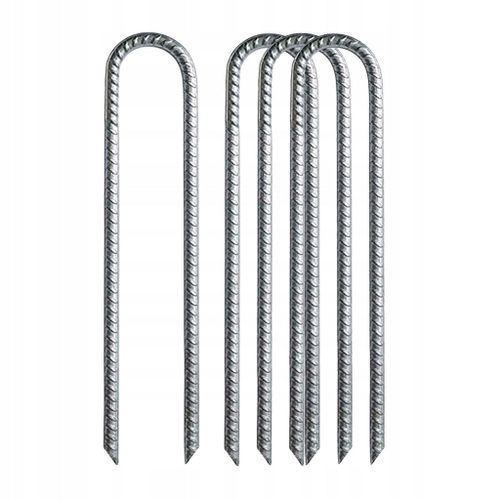 Piquets De Trampoline Robustes En Forme De U De 12 Po