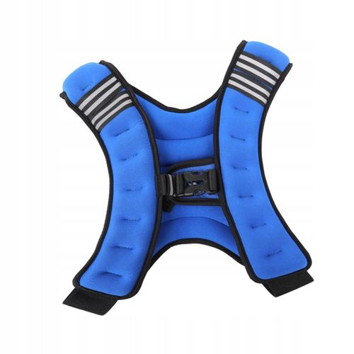Gilet Lesté Réglable D'haltérophilie Bleu 3 Kg