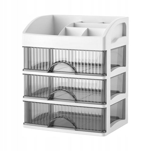 Vitrines Cosmétiques Blanches Transparentes