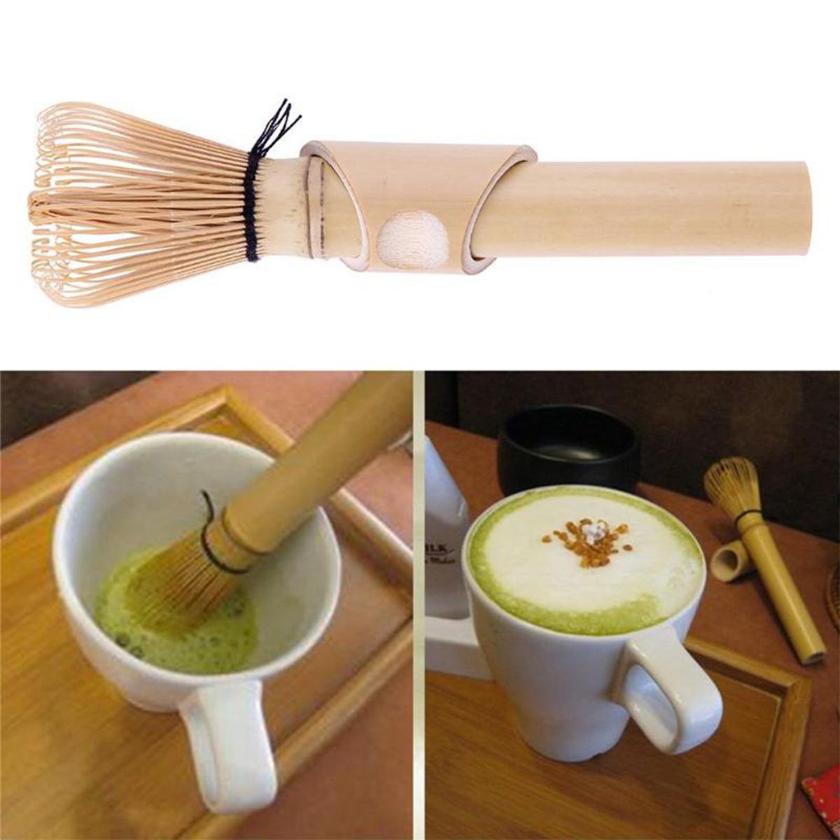 4x Fouet A The De Matcha Au The Vert Fouet A The Chasen De B... - 5