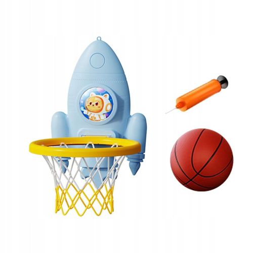 Panier De Basket-Ball Pour Enfants, Sport Intérieur Et Extérieur, Bleu
