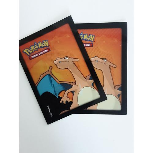 2 Protèges Cartes Pokémon - Sleeves - Dracaufeu