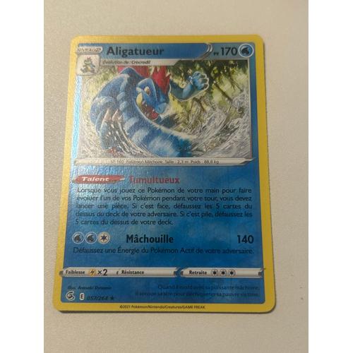 Carte Pokémon Aligatueur 057/264 Holo