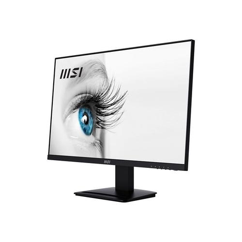 MSI PRO MP273A - Écran LCD - 27" - 1920 x 1080 Full HD (1080p) @ 100 Hz - IPS - 300 cd/m² - 1000:1 - 1 ms - HDMI, VGA, DisplayPort - haut-parleurs - noir