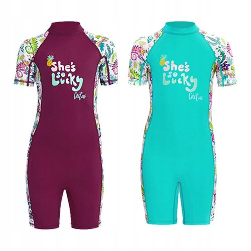 Maillot De Bain 2 Pièces En Néoprène Pour Enfants. Maillots De Bain Pour Filles