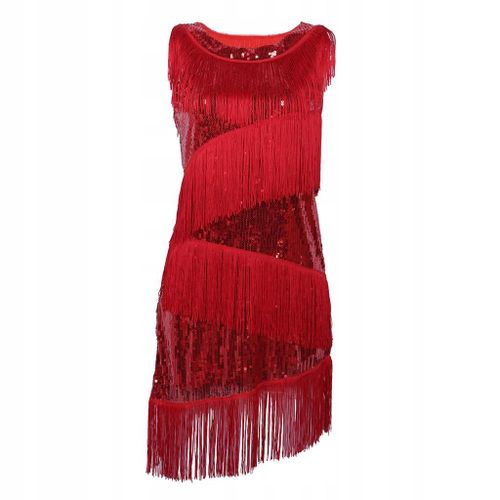 Robe De Cocktail Pour Femme Avec Style À Franges