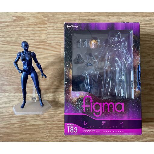 Figurine Figma Cobra la dame pirate de l'espace #183 Max Factory du Japon