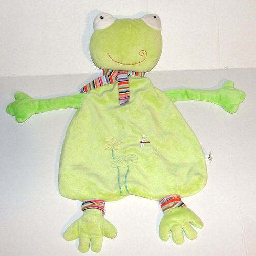 Peluche Grenouille Range Pyjama Doudou Cp International