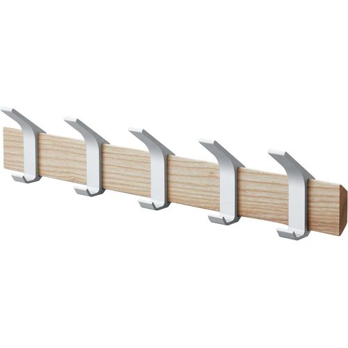 4116 Rin Wall Coat R, Beige, Wood/Aluminum, 50 X 6.5 X 10cm