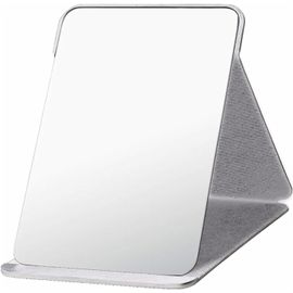 Miroir Cosmétique Pliable Portable-Miroir De Voyage-Maquillage Hd Multifonction-Parfait Pour La Maison Et Les Déplacements(Blanc) 