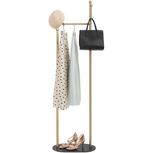 Porte Manteau,Marbre Porte Vêtements Porte-Manteau Étagère Pour Chaussures Moderne Multifonctionnel Or Portant À Vêtements Porte-Vêtements Porte,Vetements Pour Chambre,Portant Pour Vetement