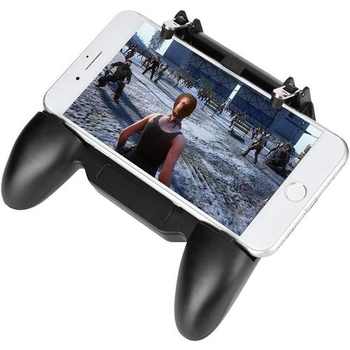 Contrôleur De Jeu Mobile Pour Pubg Avec Dissipation Thermique Des Ventilateurs De Refroidissement,Contrôleur Mobile Multifonction Manette De Jeu Pour Déclencheur De Jeu Mobile,Pour Téléphone Ios Et