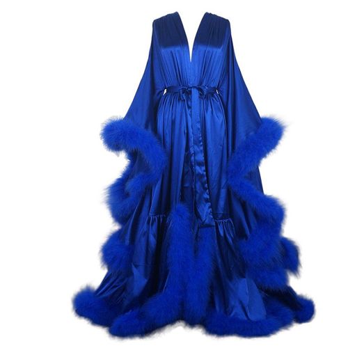 Robe De Mariée Longue Tulle Lingerie Maternité Peignoir Photo Dream Wedding Party Morning Gowns