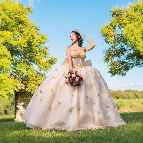 Robe de soirée Robe fourreau asymétrique Robe de Bar Mitzvah Robe de princesse Robe à fleurs de papillon stéréoscopique