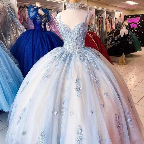 Robe De Soirée Asymétrique Fourreau Bar Mitzvah Robe De Princesse Robe À Fleurs Stéréoscopiques Appliques