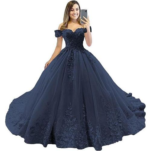 Robe De Soirée Robe Fourreau Asymétrique Grand Ourlet Degré Coloré Fil Stéréoscopique Fleur Puffy Robe De Mariage