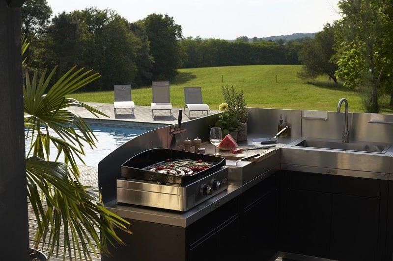 Cuisine Ext�rieure D'angle Le Marquier 5 Modules - Duo - 10