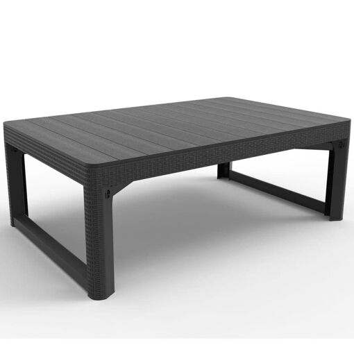 Keter Table De Jardin Lyon Graphite 232300 - 2