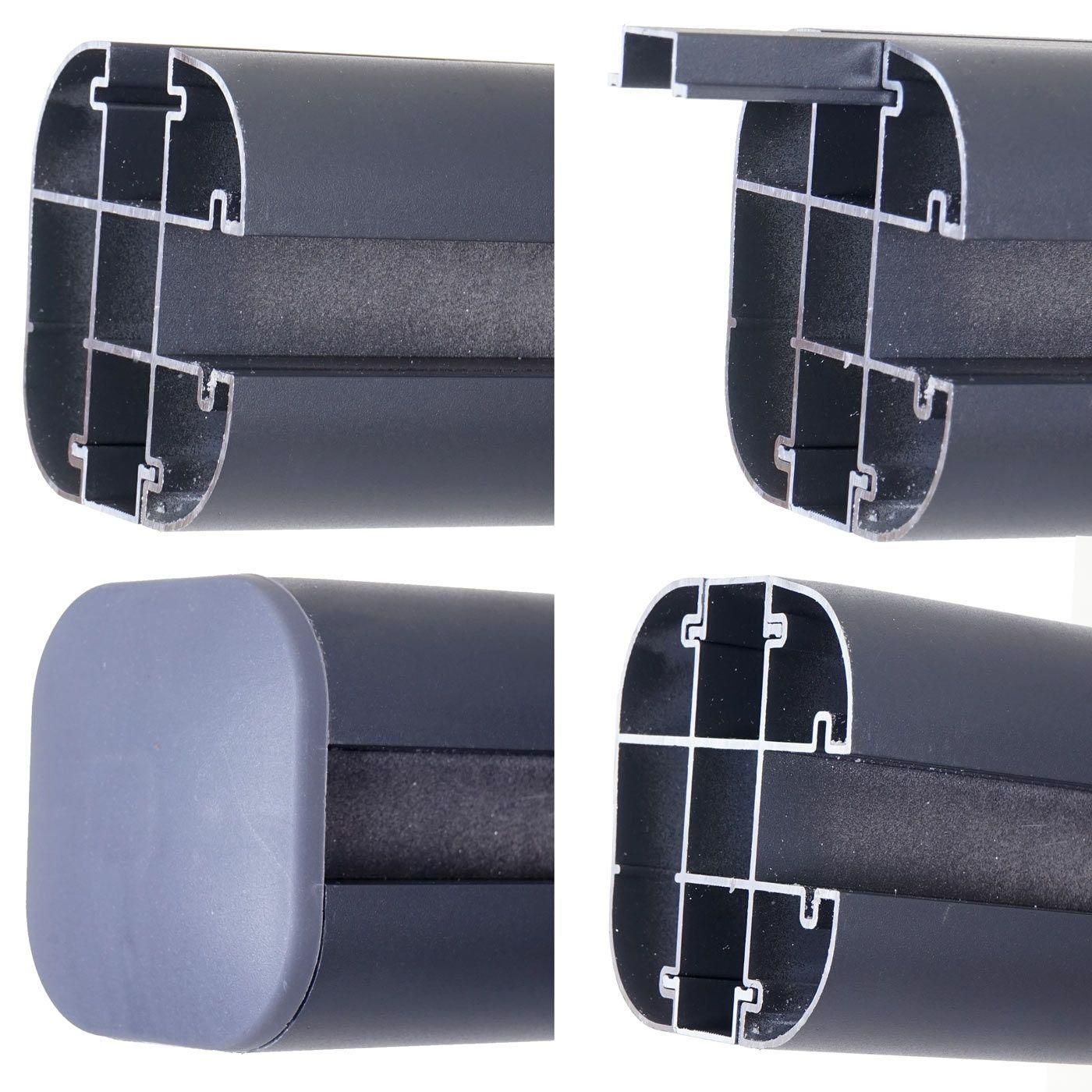 Brise-Vue En Wpc Sarthe, Clture Brise-Vent lment De Base troit, 100cm G... - 6
