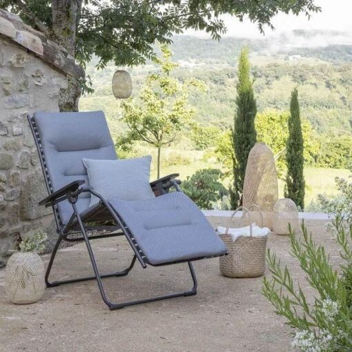 Fauteuil Relax Pliant Lafuma Evolution Becomfort - Argent - 2