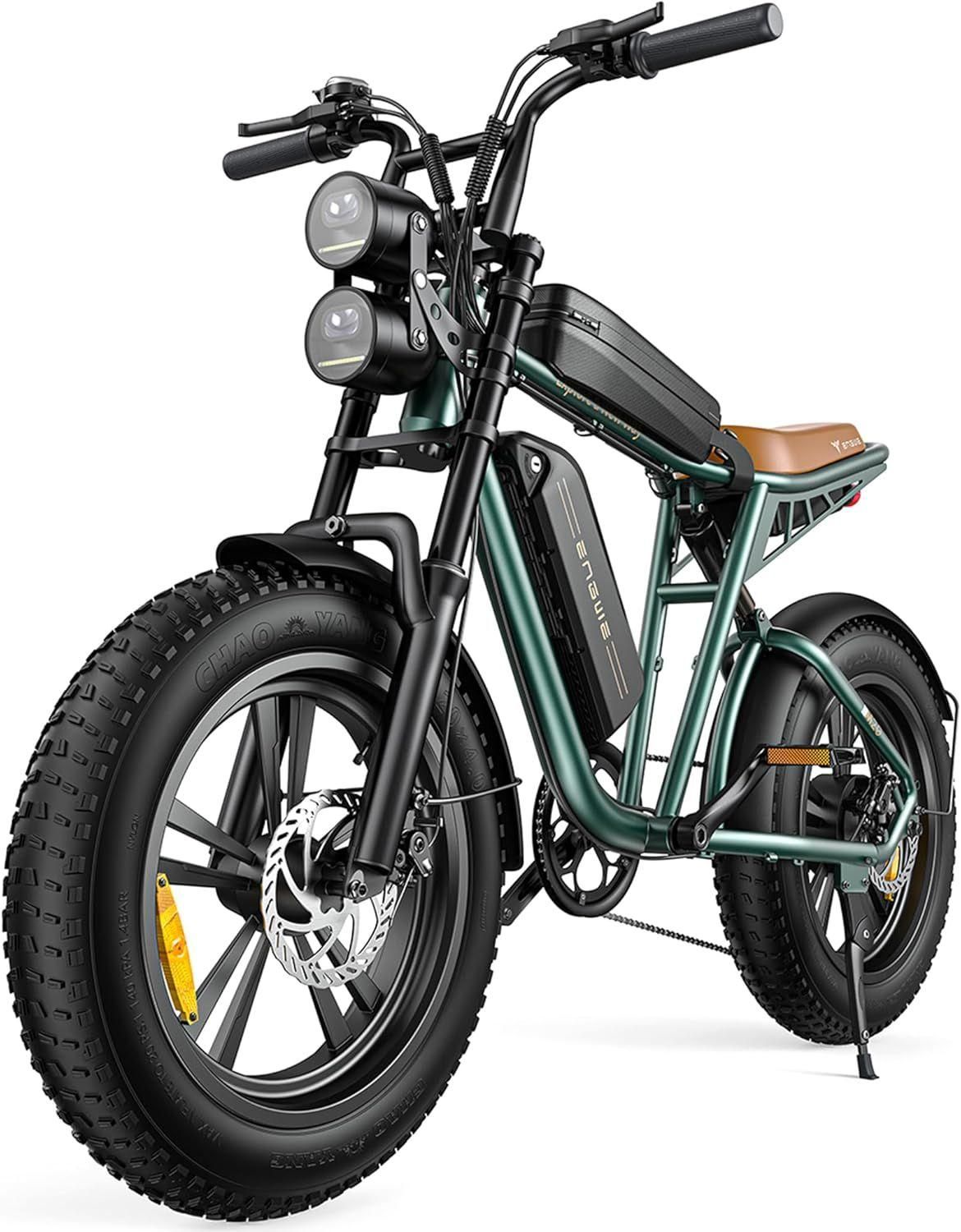 Velo Electrique Engwe M20 - Autonomie 75km - 45km/H - Moteur 750w - Tout Su...