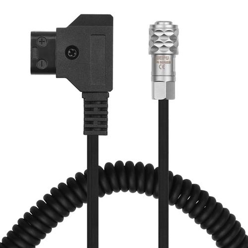 D-Tap Vers BMPCC 4K Câble D'Alimentation à Verrouillage à 2 Broches pour Pocket Cinema Camera 4K pour V Mount Battery