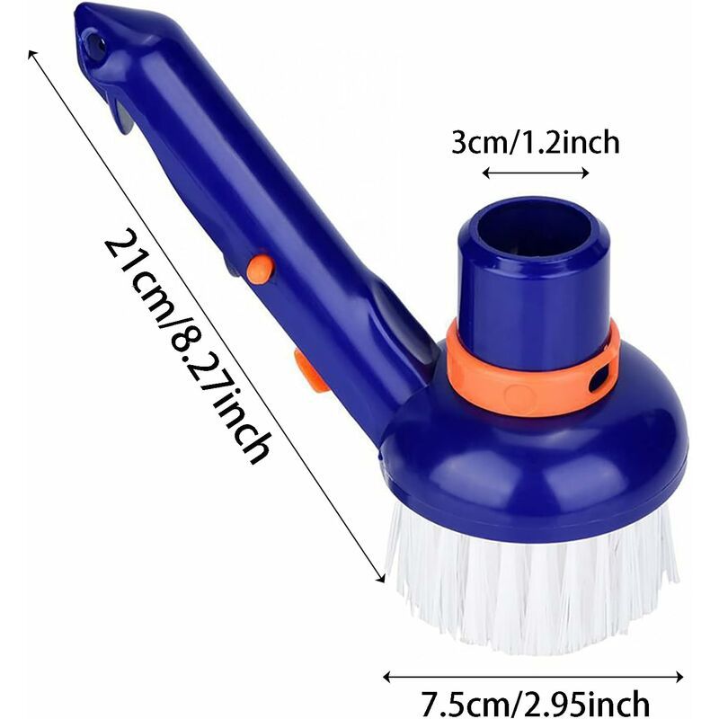Brosse De Piscine En Caoutchouc Brosse De Piscine D'Angle Br... - 3