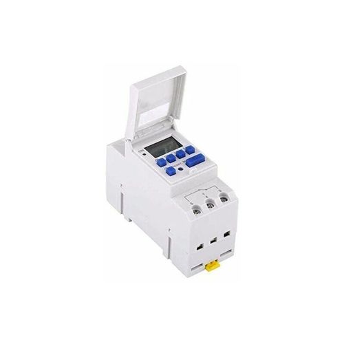 Programmateur Horaire Electrique Minuterie Relais Interrupteur Horaire Afficheur LCD Préréglage Hebdomadaire Programmable ( 220V )