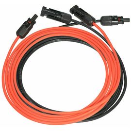 Câble d'extension photovoltaïque du connecteur MC4, câble 14AWG rouge noir 1 chaque 3 mètres 10FT