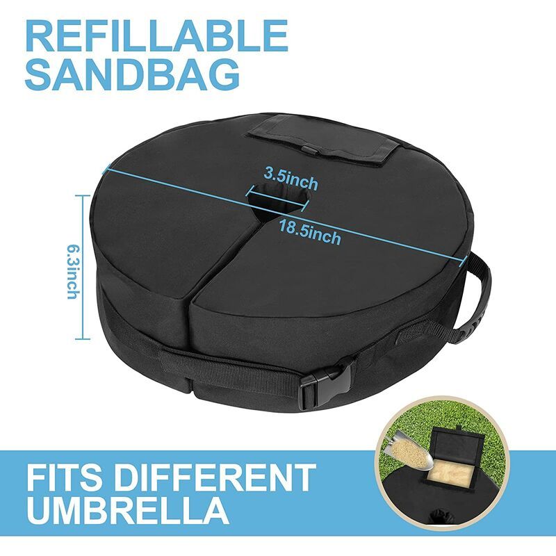 Sac de poids de base de parapluie ? Jusqu' 40 kg, poids de ... - 4