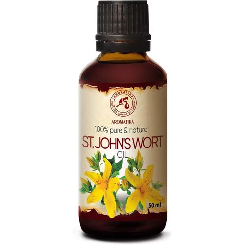 Huile De Millepertuis 50ml - Hypericum Perforatum - Pur Et Naturel - Macérat Huileux De Millepertuis - Soins Du Vi - Corps - Cheveux - Soins Du Corps - Angleterre[X373] 