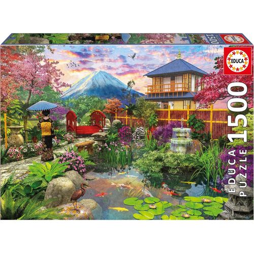 - Puzzle De 1500 Pièces Pour Adultes|Jardin Japonais. Mesure: 85x60cm. Contient Environ De La Colle Fix Puzzle. À Partir De 14 Ans(19937)