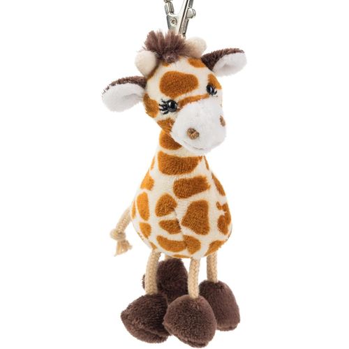 Schaffer 0238 Porte-Clés Peluche Girafe,Marron