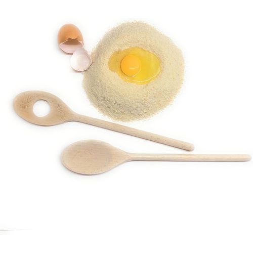 Cuillères Et Spatules De Cuisine-Ensemble D'ustensiles De Cuisine En Bois De Hêtre(Baking)