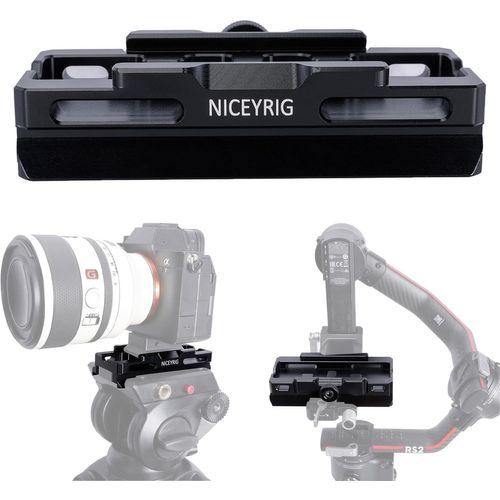 Adaptateur De Serrage Convertisseur Pour Convertir Arca-Swiss Fit Quick Release Plate En Trépied Manfrotto,Pour Dji Ronin Rs3Pro/Sc/Rs2/Rsc2 Stabilisateur/Ronin S
