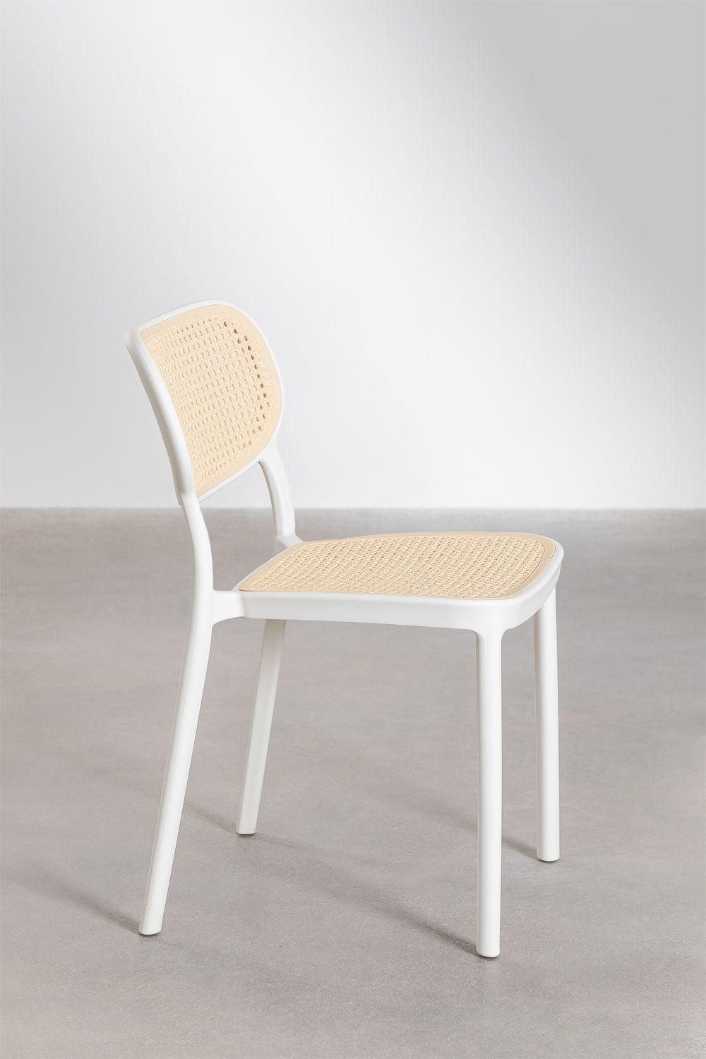 Ensemble Table Rectangulaire Arnadine (140x100 Cm) Et 4 Chaises De Salle  ... - 8