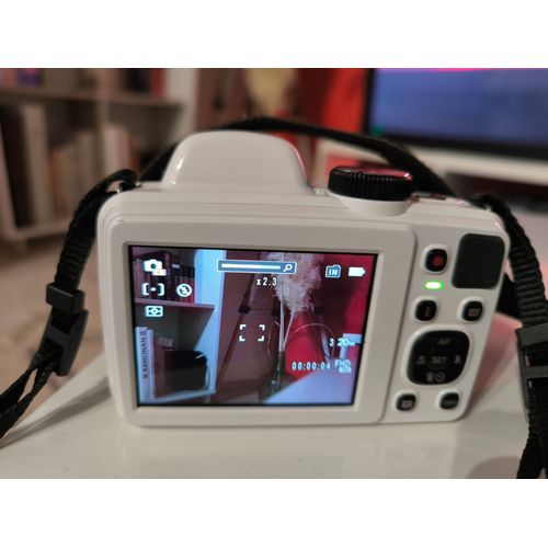 Appareil photo bridge Kodak Pixpro Astro Zoom AZ425 20 Mpix Blanc
