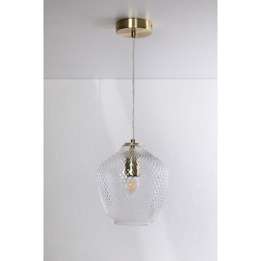Lampe Suspendue Taylor Doré - 4