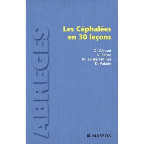 Les Céphalées En 30 Leçons