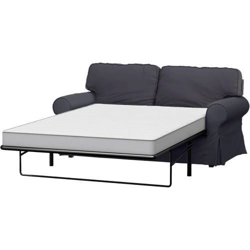 Couvre Seulement! Le Canapé N'est Pas Inclus! Ektorp Canapé-Lit Deux Places De Remplacement De Couverture Est Fait Surmesure Pour Ikea Ektorp Sleeper Seulement. Dense Gris Foncé
