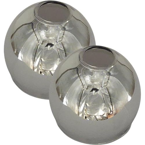 Lot De 2 Verres De Rechange Pour Lampe Led E14-Abat-Jour En Verre De Rechange-Couleur Fumée-Lampe Suspendue,Lampe De Chevet,Plafonnier(2 Pièces,Couleur Fumé)