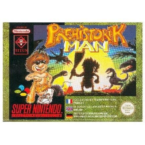 Prehistorik Man Snes Super Nintendo