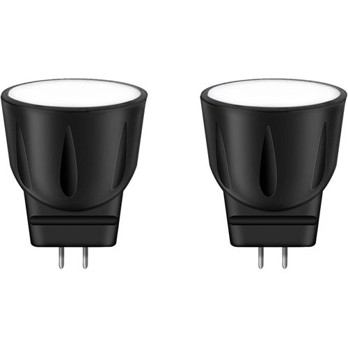 Mr8 12v Lampe Led,Blanc Chaud 2700kmr8 Ampoule Led 2w 12v Gu4,Lampe Halogène De Remplacement 10w 20w,Non Dimmable,Col Court 2 Pièces