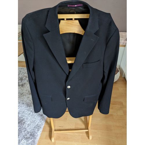 Veste De Costume Homme En Cachemire Louis Purple Taille 56 Comme Neuve