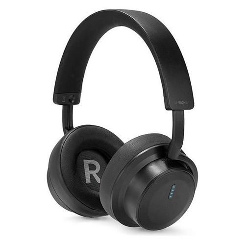 Lindy LH900XW - Écouteurs avec micro - circum-aural - Bluetooth - sans fil - Suppresseur de bruit actif - jack 3,5mm - noir