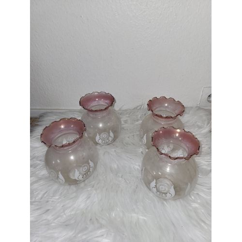 Lot De 4 Globes Pour Lustre
