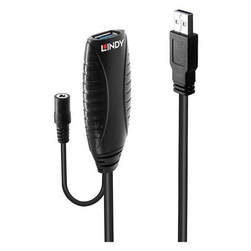 Lindy Active Extension Cable - Rallonge de câble USB - USB (M) pour USB (F) - USB 3.0 - 15 m - actif