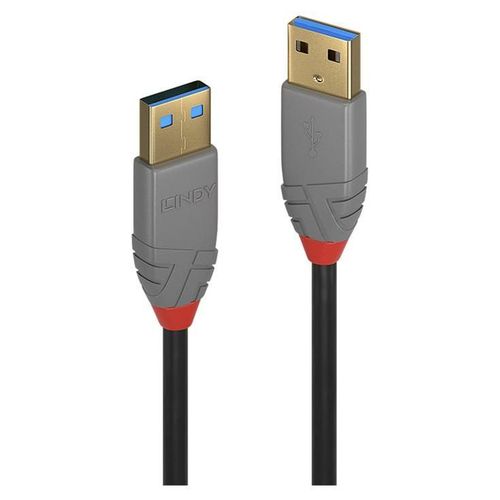 Lindy Anthra Line - Câble USB - USB type A (M) pour USB type A (M) - USB 3.0 - 50 cm